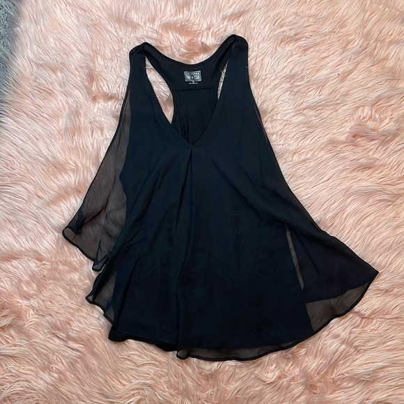 Converse One Star Black Tank Top Woman’s Size Medium‎ - Picture 1 of 6